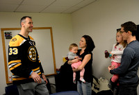 Zdeno Chara Visit to Boston Children's Hospital 11.28.18