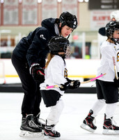 Boston Bruins Girls Learn to Play in Waltham