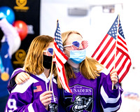 Boston Bruins Girls Youth Hockey Team USA Watch Party