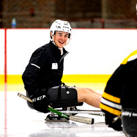 Boston Bruins Development Camp Sled Hockey 2022